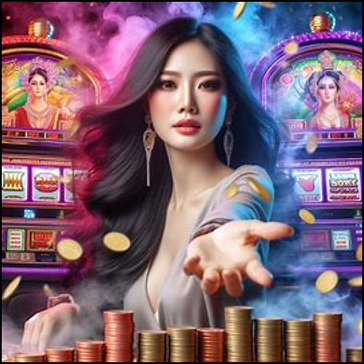 Live dealer card shoe and chip tray in Infinite Blackjack studio